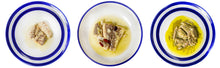 Load image into Gallery viewer, Different presentations of Alalunga sea bass in Arbequina extra virgin olive oil, Spain.
