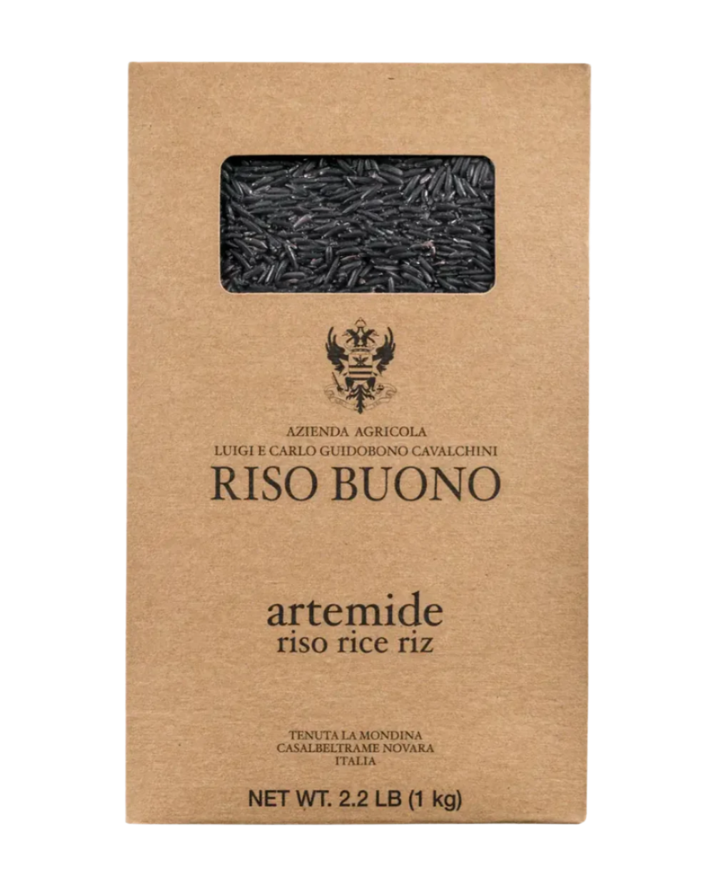 Riso Buono Artemide Black Rice Italy