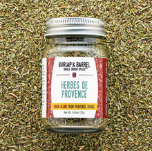 Load image into Gallery viewer, Burlap &amp; Barrel Herbes de Provence Heirloom Spice Blend from France
