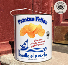 Load image into Gallery viewer, Bonilla a la Vista Large Can of Potato Chips, Galicia Spain
