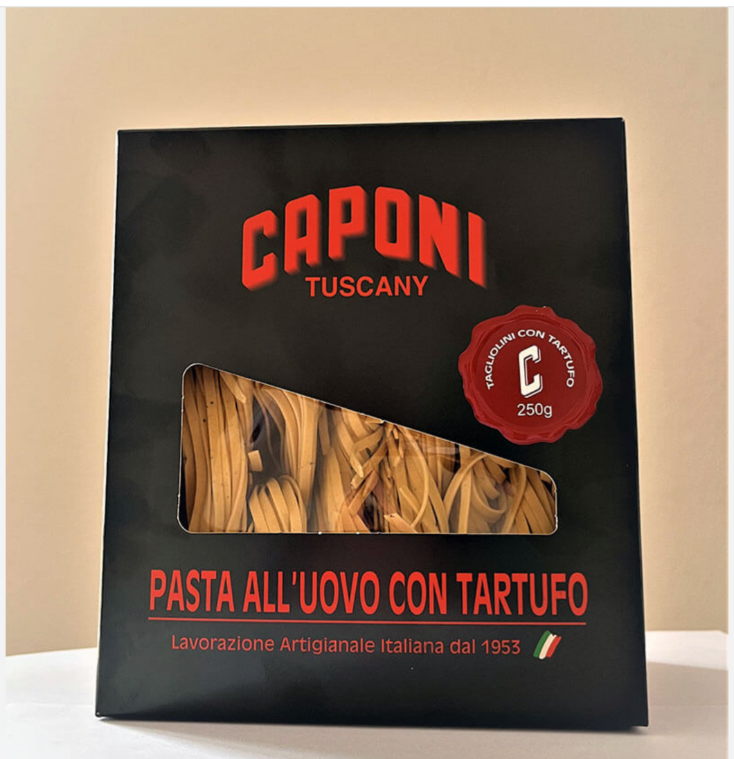 Caponi Tuscany, Truffle Tagliolini Egg Pasta