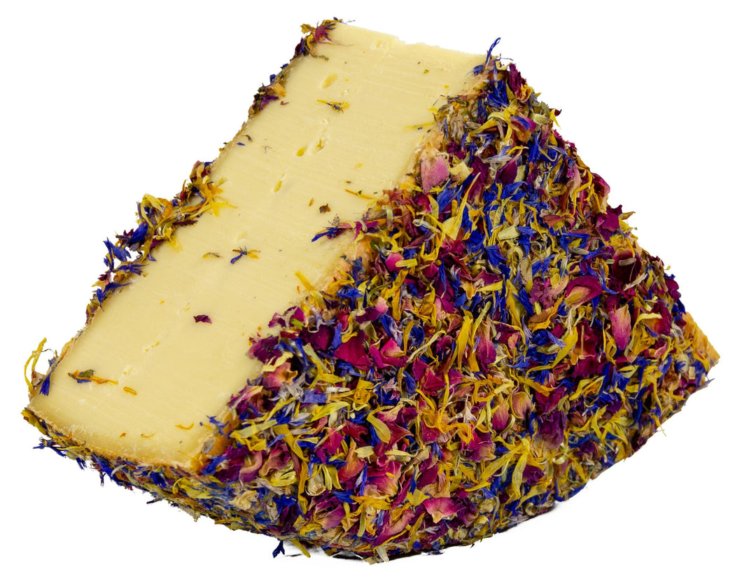 Alp Blossom, Wild Flower Rind Cheese, Semi-Hard Cow's Milk (Germany) - Piece