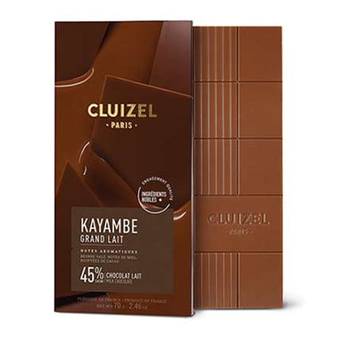 Cluizel 45% Kayambe Grand Lait Milk Chocolate Bar