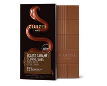 Load image into Gallery viewer, Cluizel 45% Salted Milk Chocolate Bar France
