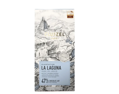 Cluizel Single Plantation Milk Chocolate Bar, 47% La Laguna