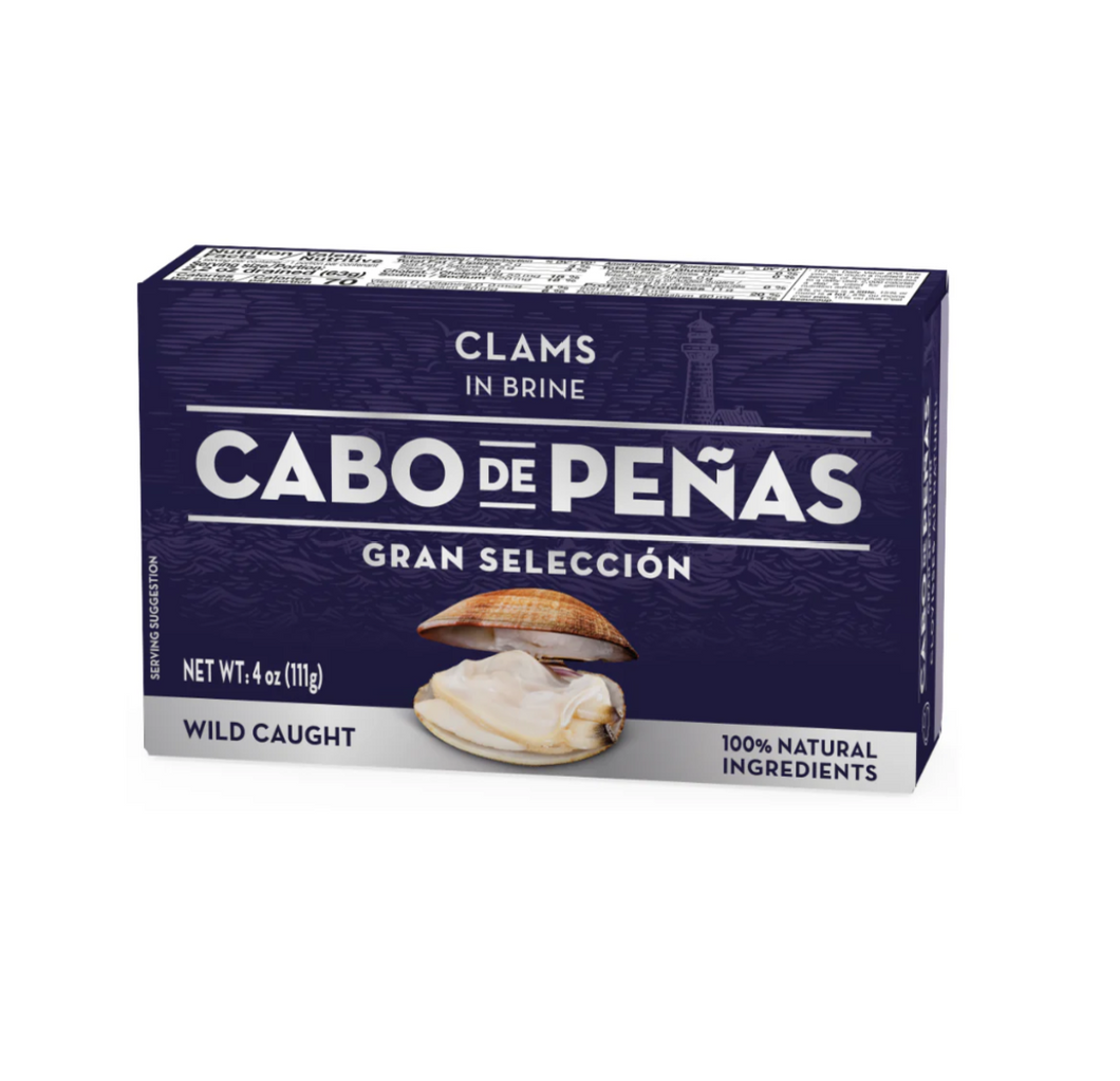 Cabo de Penas Clams in Brine from Galicia, Spain
