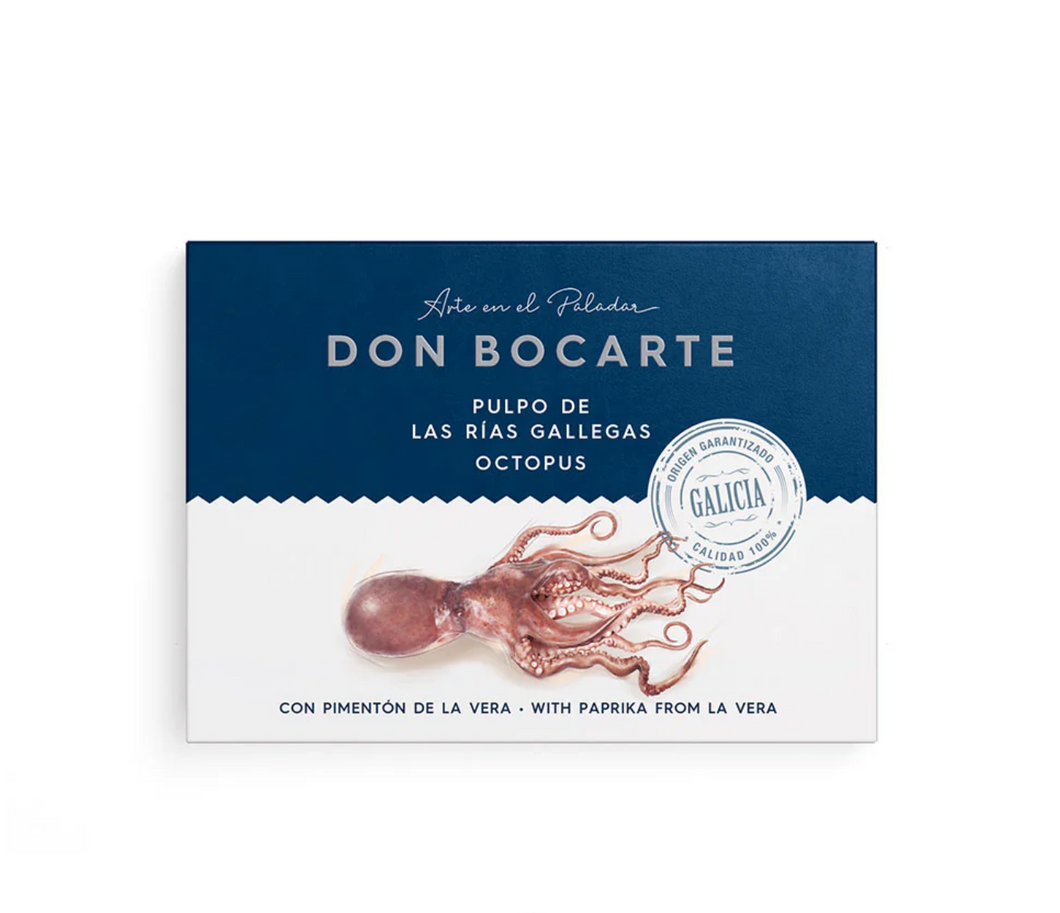Don Bocarte Galician Octopus with Paprika from La Vera, Spain