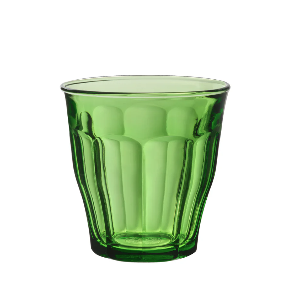 Duralex Green Glass Picardie Tumbler