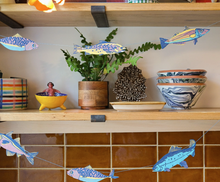 Load image into Gallery viewer, East End Press River Fishes Garland
