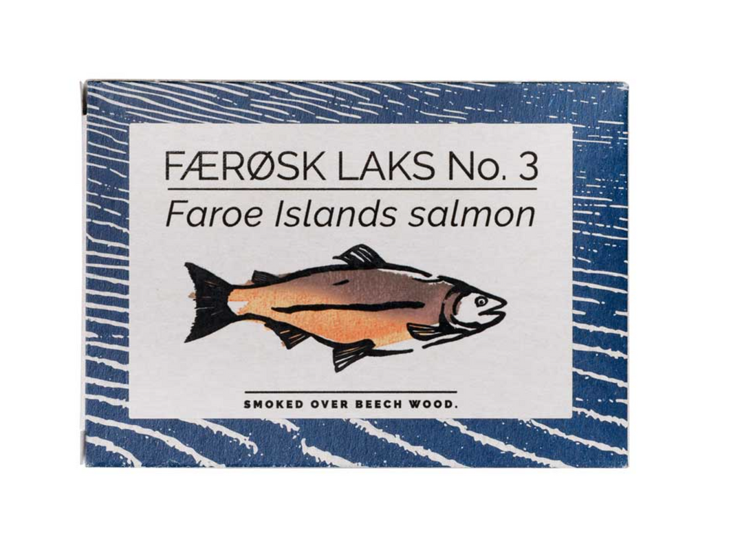 Fangst Smoked Faroe Islands Salmon in Tin from Denmark