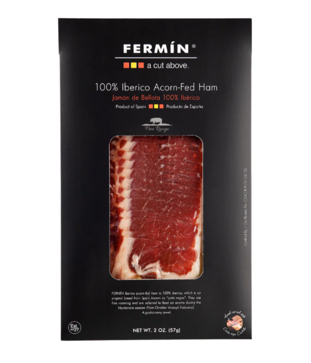 Fermin 100% Iberico de Bellota Sliced Jamon, Spain