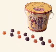 Load image into Gallery viewer, Pate de Fruits Candy in Metal Pail (France)
