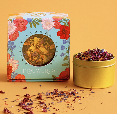 Flouwer & Co Tin of Edible Flowers