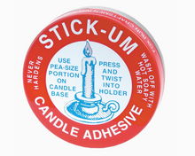 Load image into Gallery viewer, Old Craftsmen&#39;s Brand Stick-Um Candle Adhesive Tin
