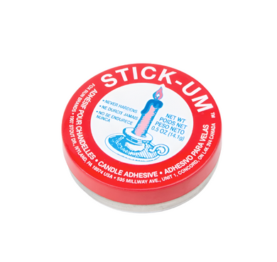 Old Craftsmen's Brand Stick-Um Candle Adhesive Tin