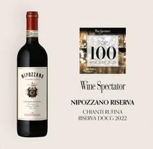 Load image into Gallery viewer, Frescobaldi Nipozzano Chianti Rufina Riserva DOGG 2022, Wine Spectator Top 100
