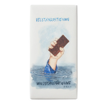Load image into Gallery viewer, Art Bar, Milk Chocolate and Candied Orange from Friis Holm, Denmark
