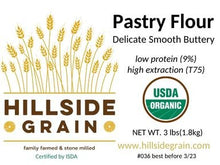 Load image into Gallery viewer, Pastry Artisan Flour, Organic (Bellevue, ID) - Bag
