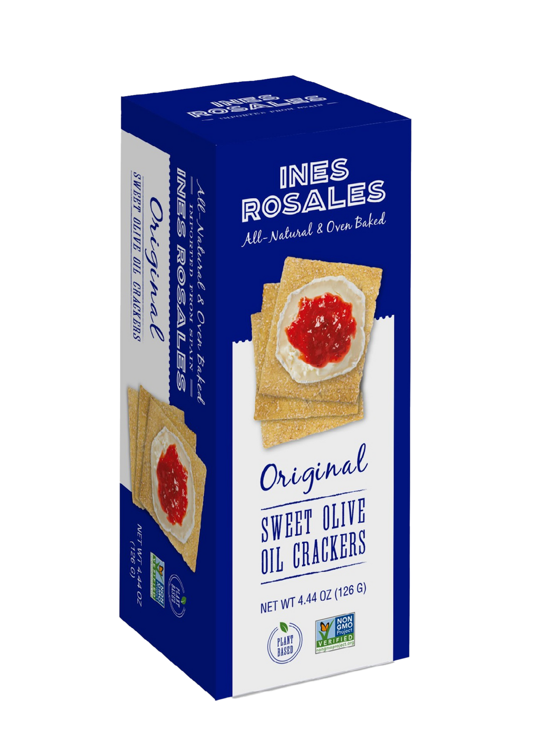 Ines Rosales Sweet Olive Oil Cracker, Original, Spain