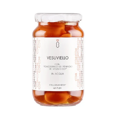 Italianavera Vesuviello Red Cherry Piennolo Tomatoes in Water, Italy