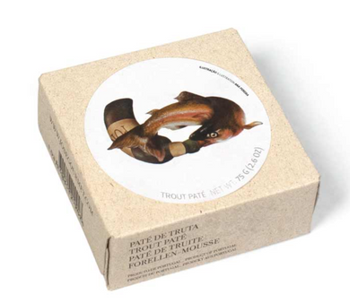 Jose Gourmet trout with porto wine pate, Portugal.
