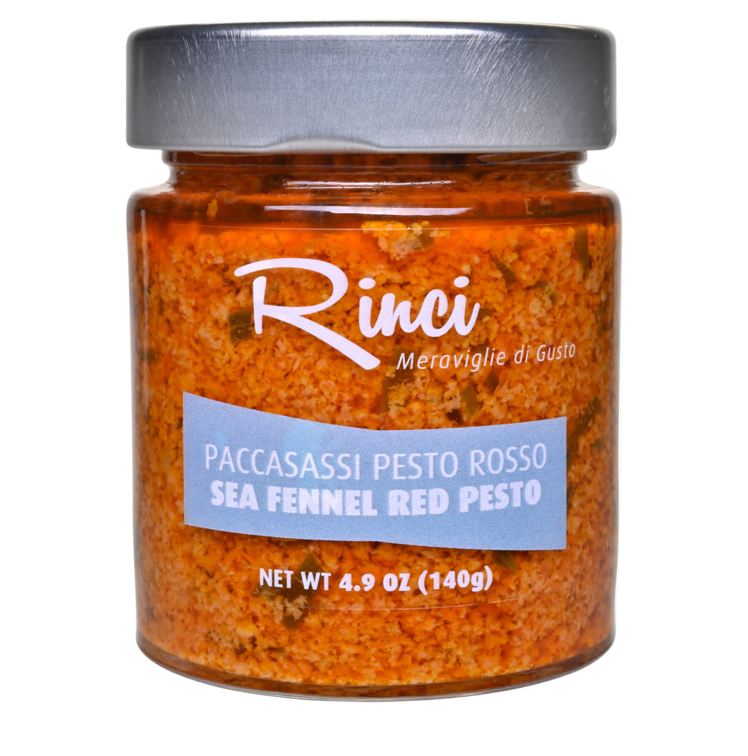 Rinci Paccasassi Sea Fennel Red Pesto, Italy