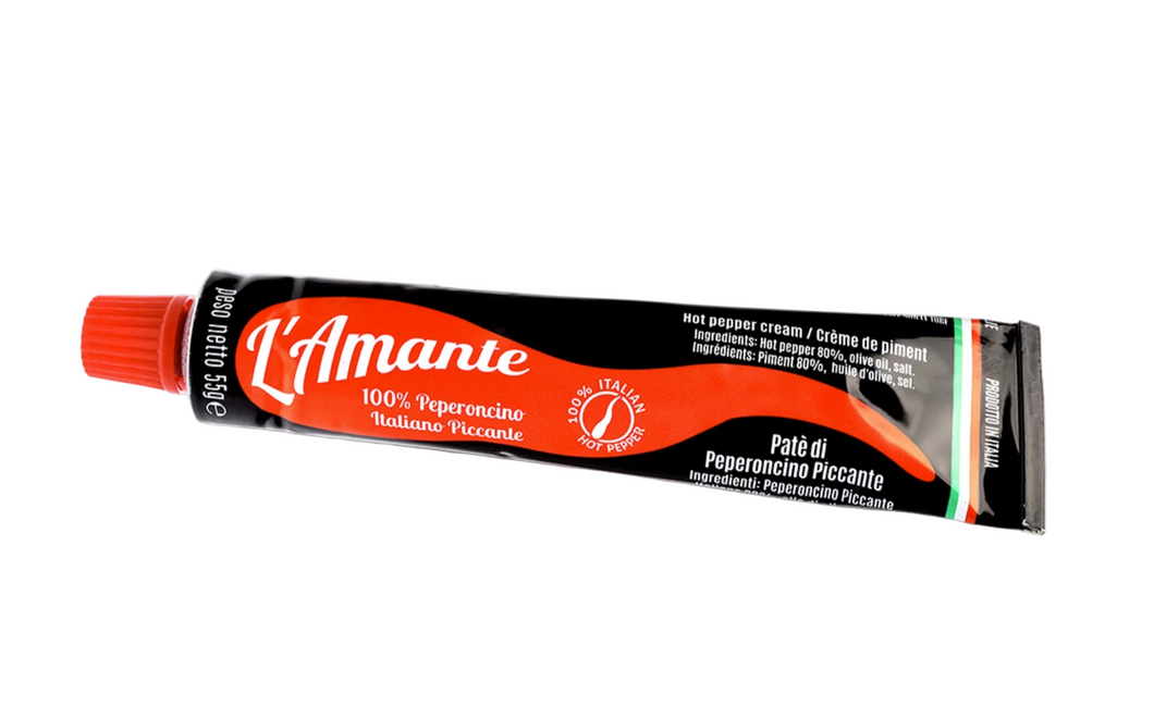 IASA L'Amante Hot Pepper Paste in Tube, Italy