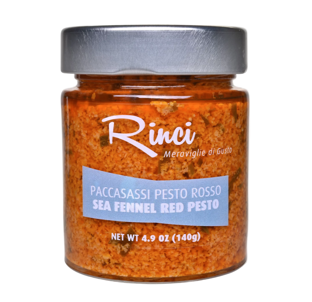 Rinci Paccasassi Sea Fennel Red Pesto, Italy