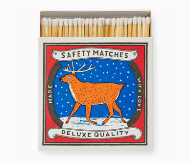 Raindeer Christmas Safety Matches, England