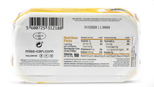 Load image into Gallery viewer, Miss Can Codfish in Olive Oil with Chickpeas, Portugal.  Back label.

