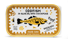 Load image into Gallery viewer, Miss Can Codfish in Olive Oil with Chickpeas, Portugal
