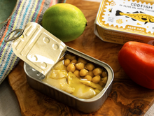 Load image into Gallery viewer, Miss Can Codfish in Olive Oil with Chickpeas, Portugal
