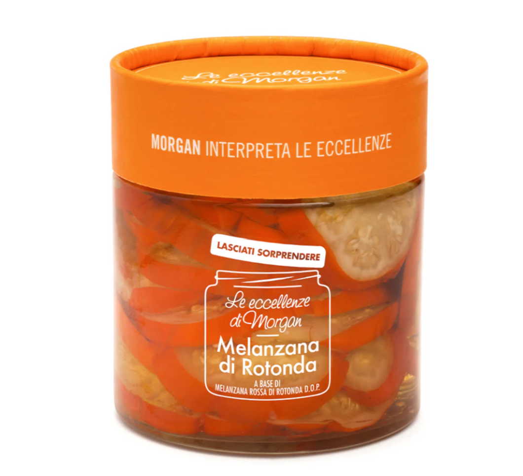 Morgans Red Eggplant of Rotonda DOP, Italy