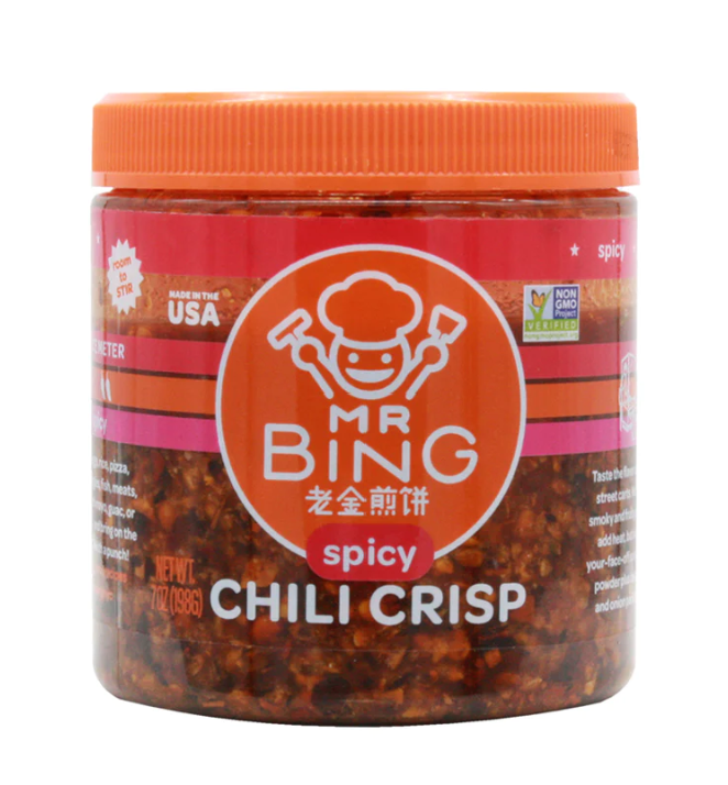 Mini Mr Bing's Chili Crisp Sauce (USA) - SPICY