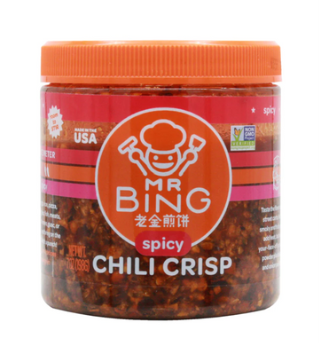 Mr Bing Spicy Chili Crisp Jar