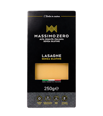 Massimozero Gluten Free Lasagna Sheets, Dried Pasta from Italy
