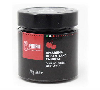 Pariani Candied Black Cherries Jar