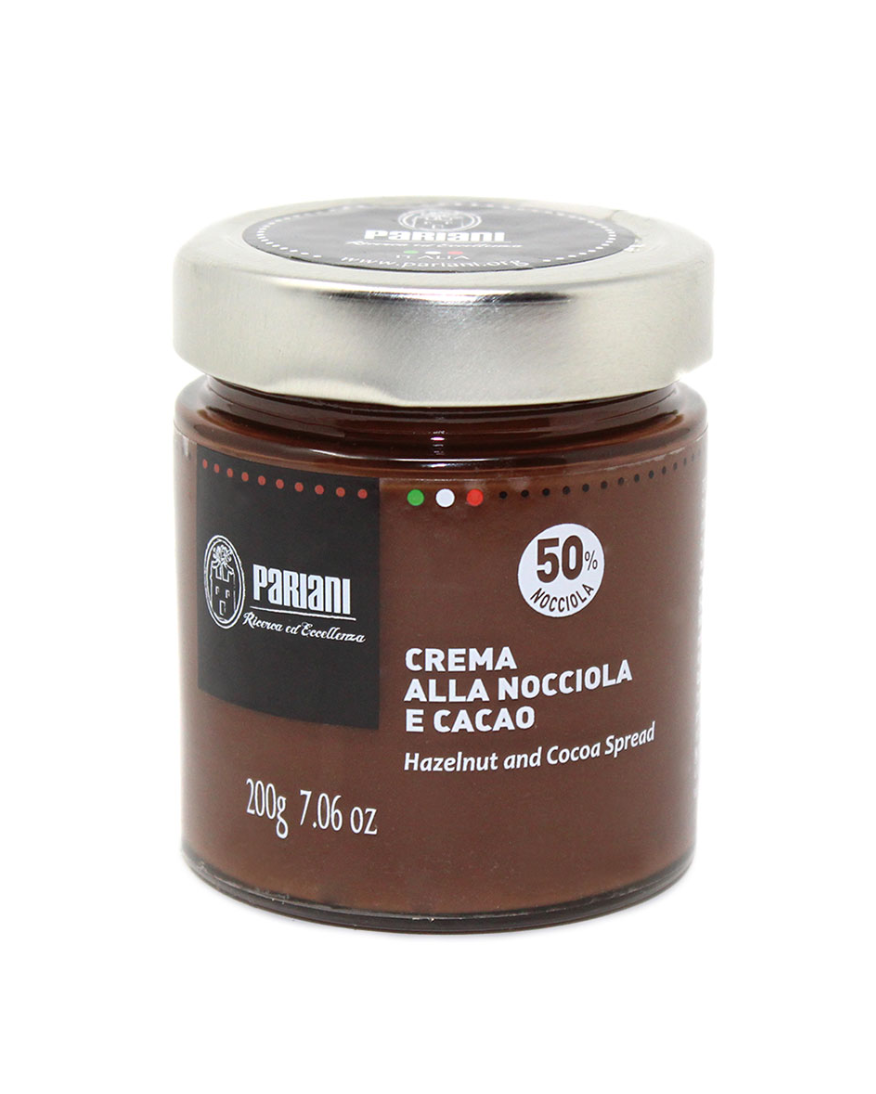 Hazelnut & Cocoa Spread 50% (Italy) - Jar