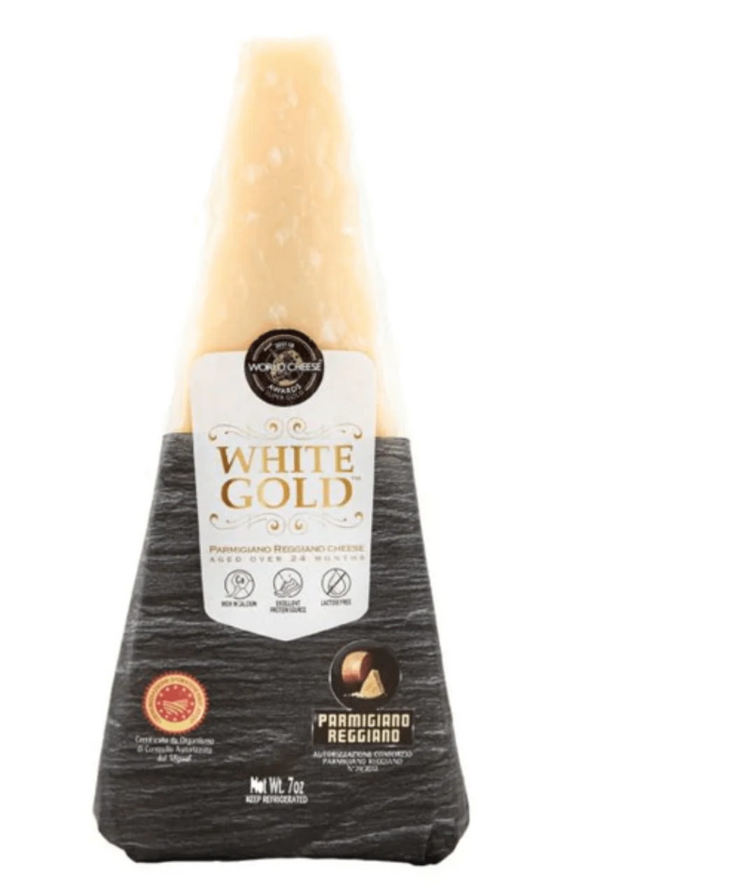 White Gold Parmigiano Reggiano Italy 24 Mos