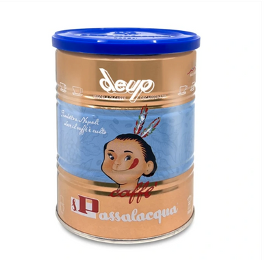 Passalaqua Decaf Coffee Ground Tin, Naples, Italy