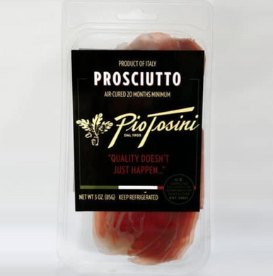 Sliced Pio Tosini Proscuitto di Parma 20 mos, Italy