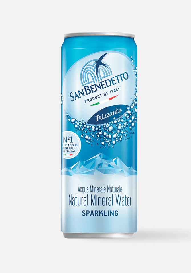 Sparkling Mineral Water (Italy) - Tin
