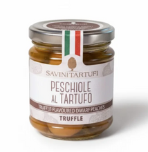Load image into Gallery viewer, Dwarf Peaches with Summer Truffle (Tuscany, Italy) - Jar
