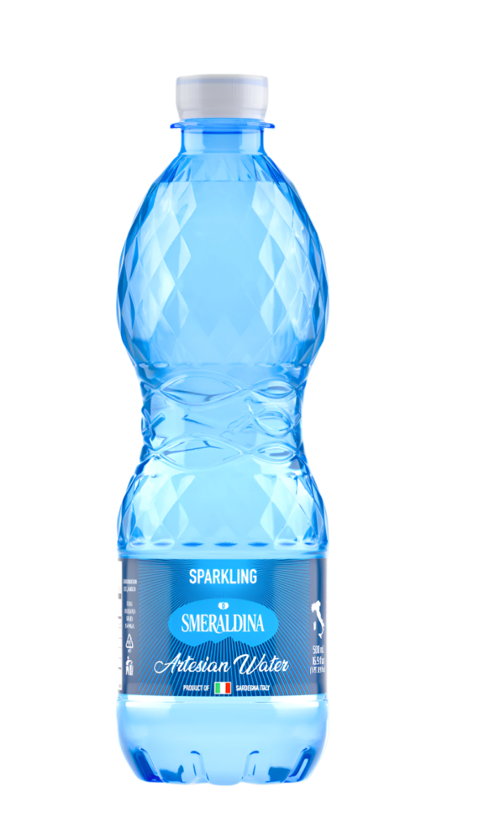 Smeraldina 500 ml Sparkling Water, Plastic Bottle