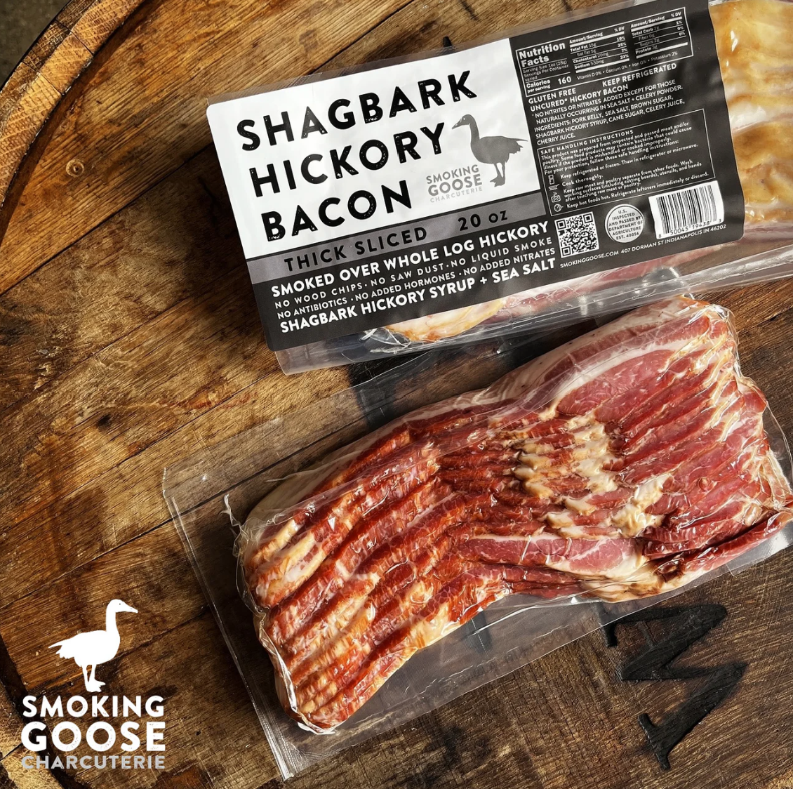 bacon tobacco Sliced Smoked Bacon, Shagbark Hickory (Indiana) bacon tobacco Sliced Smoked Bacon, Shagbark Hickory (Indiana)
