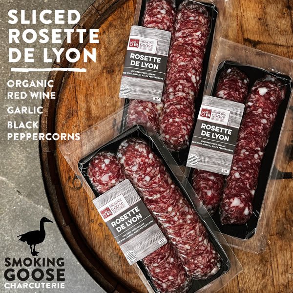 Smoking Goose Rosette de Lyon Sliced