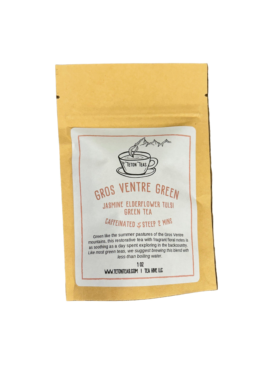 Gros Ventre Green Tea (Wyoming) - Loose 1 oz Bulk