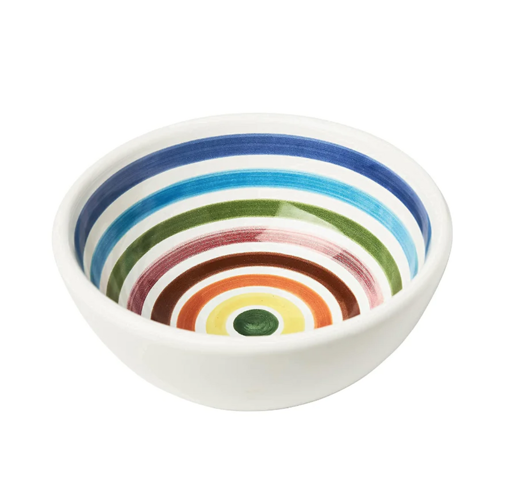 Rainbow Ceramic Bowl 4.7