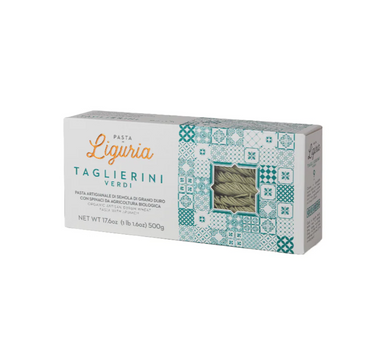 Pasta di Liguria Green Spinache Taglierini from Italy