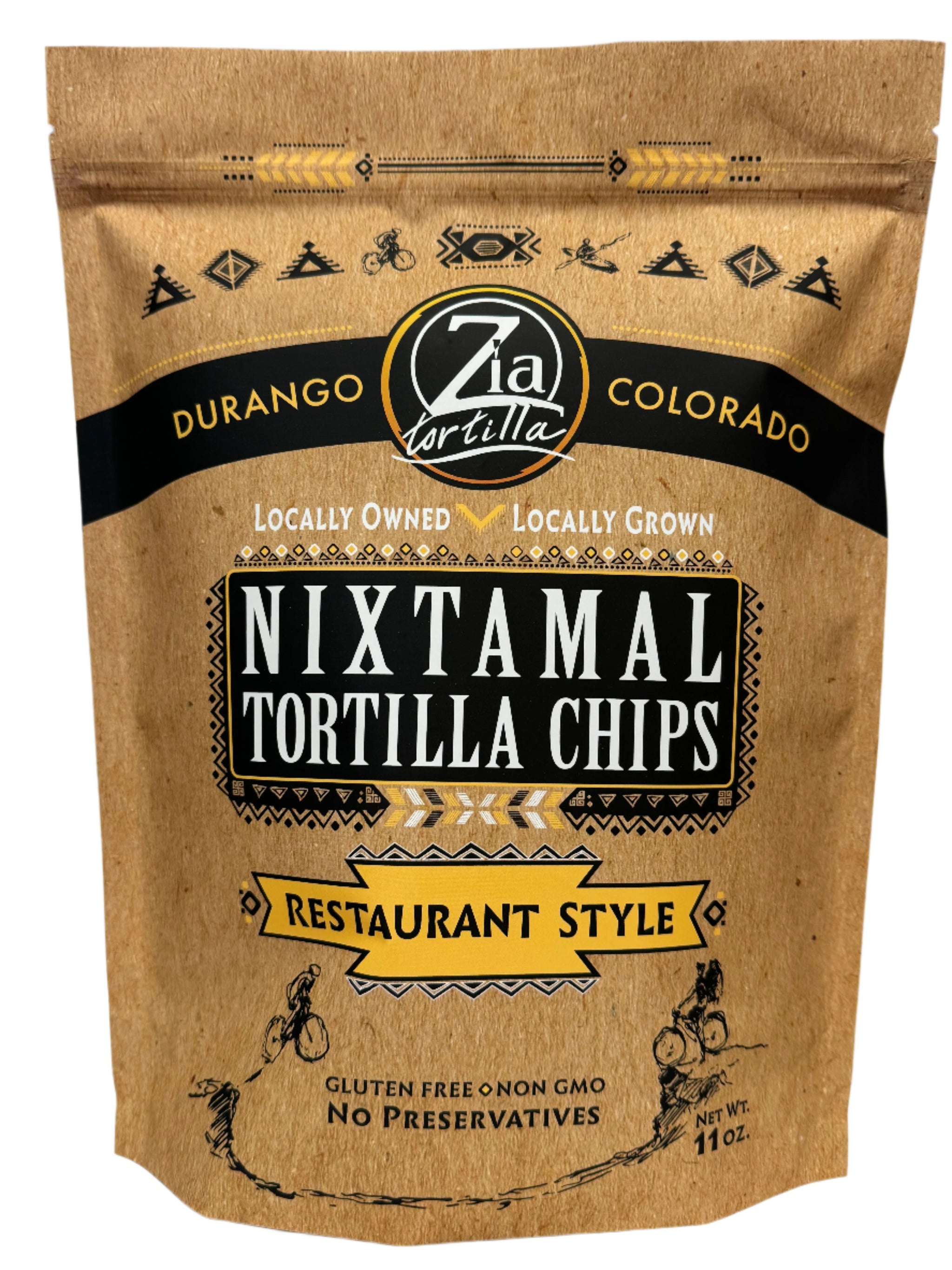 Nixtamalized Tortilla Chips (Dorango, Colorado) - Zia Tortilla